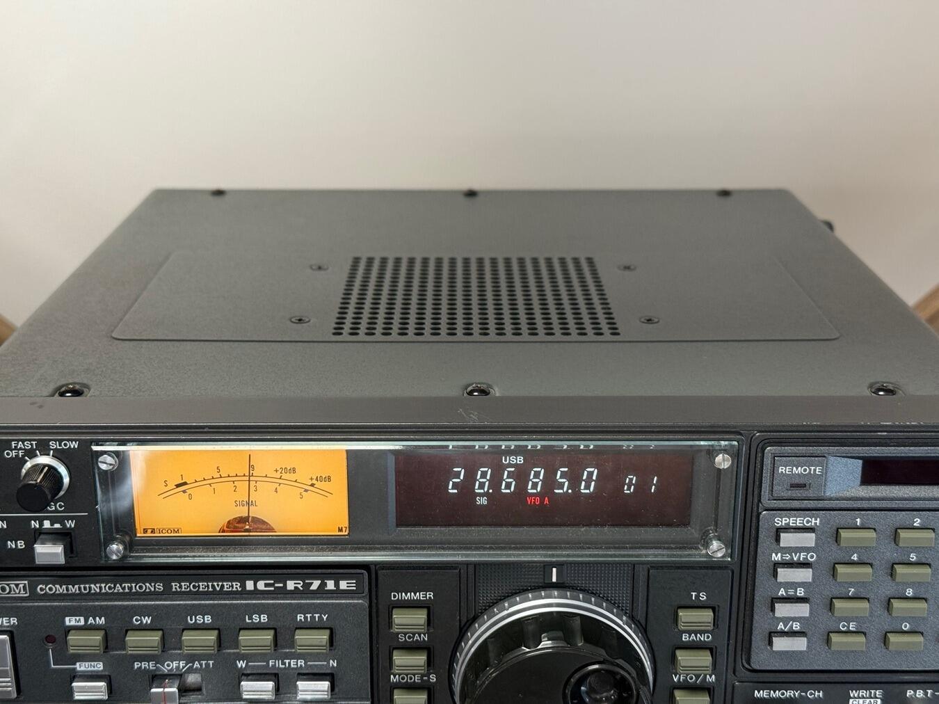 ICOM　IC-R71E受信機（ジャンク品） ICOM IC-R71E受信機（ジャンク品） Yahoo!オークション -「ic