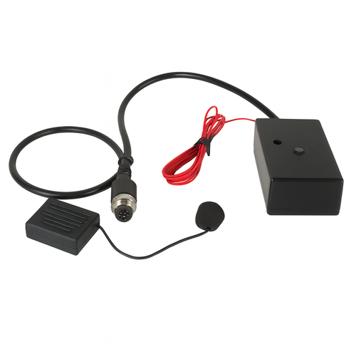 The Adonis WX‑2400 is a wireless mobile microphone hands‑free kit designed for Kenwood and other mobile rigs,