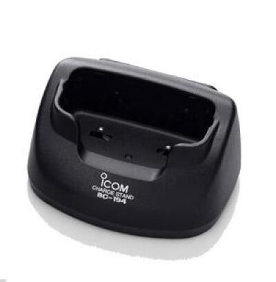 "Icom BC-194 optional drop-in charger stand for Ni-MH rechargeable cells, official Icom accessory"