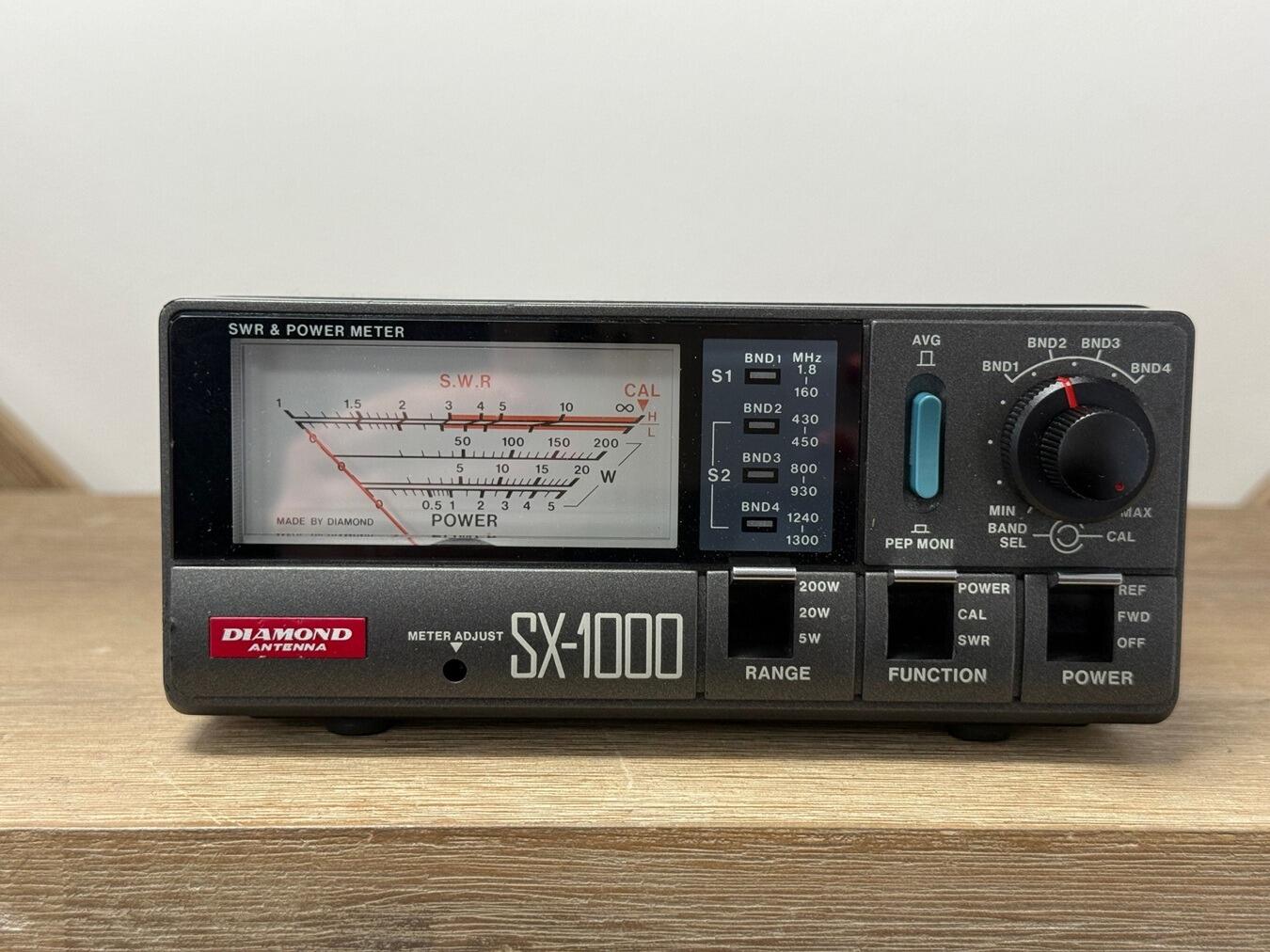 Second Hand Diamond SX-1000 VSWR & Power Meter | Radioworld