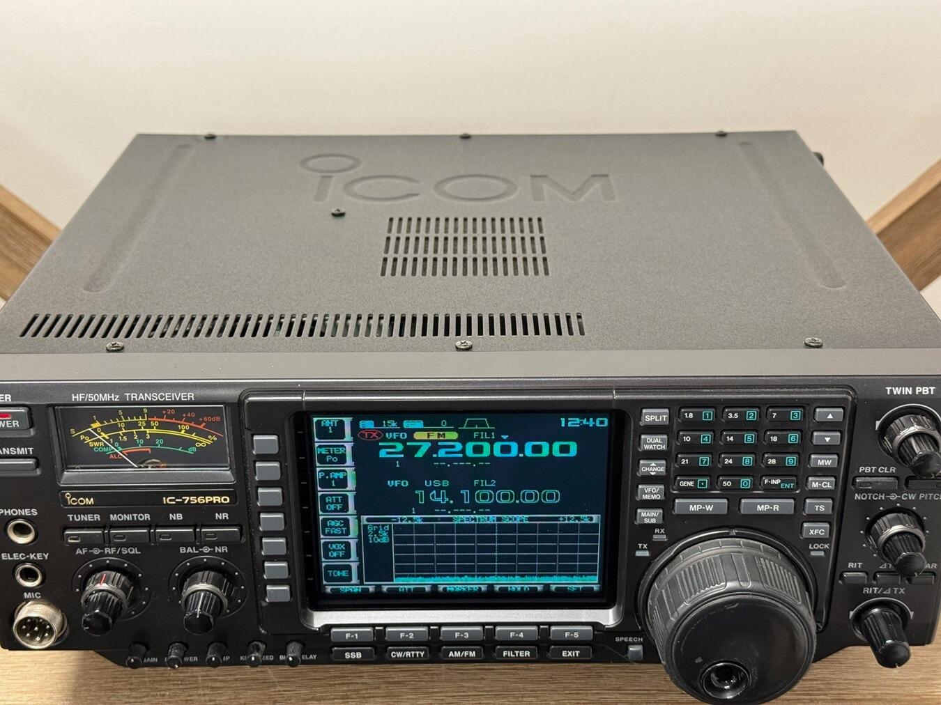 Second Hand Icom IC-756PRO HF/6m Transceiver 100W | Radioworld