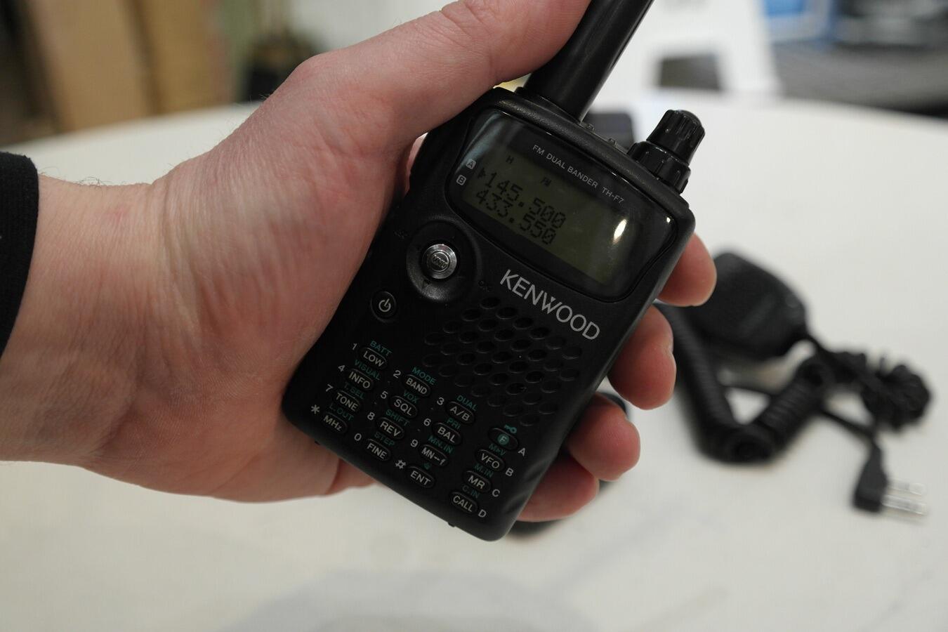 Second Hand Kenwood TH-F7E Dual Band Handheld | Radioworld UK