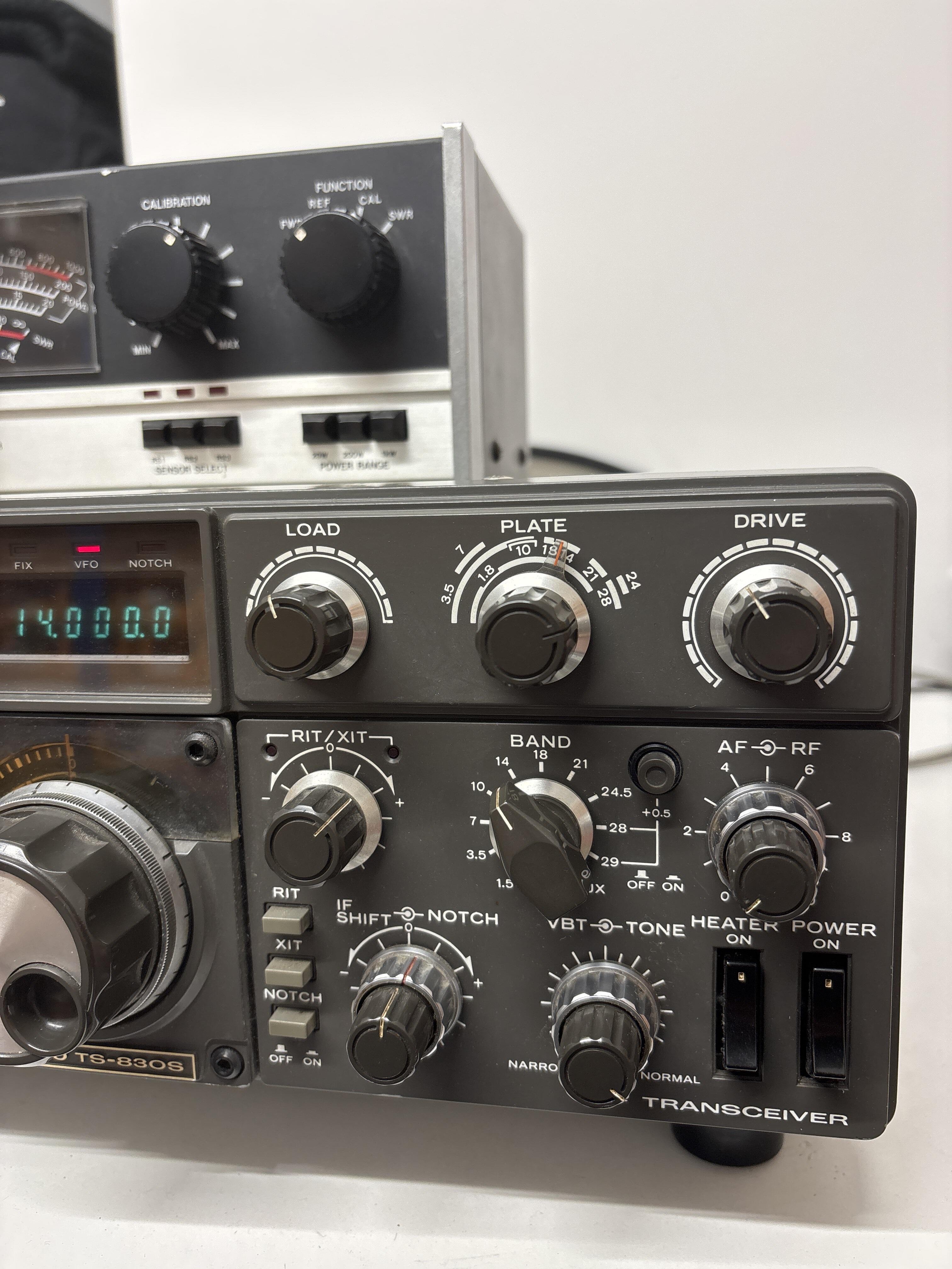 リピーター Second Hand Trio TS-830S Vintage HF Transceiver – Radioworld UK
