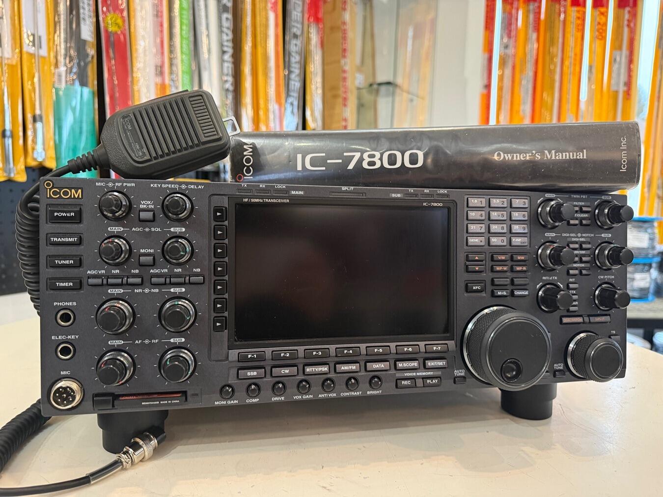 Second Hand Icom IC-7800 MKII HF Transceiver | Radioworld UK