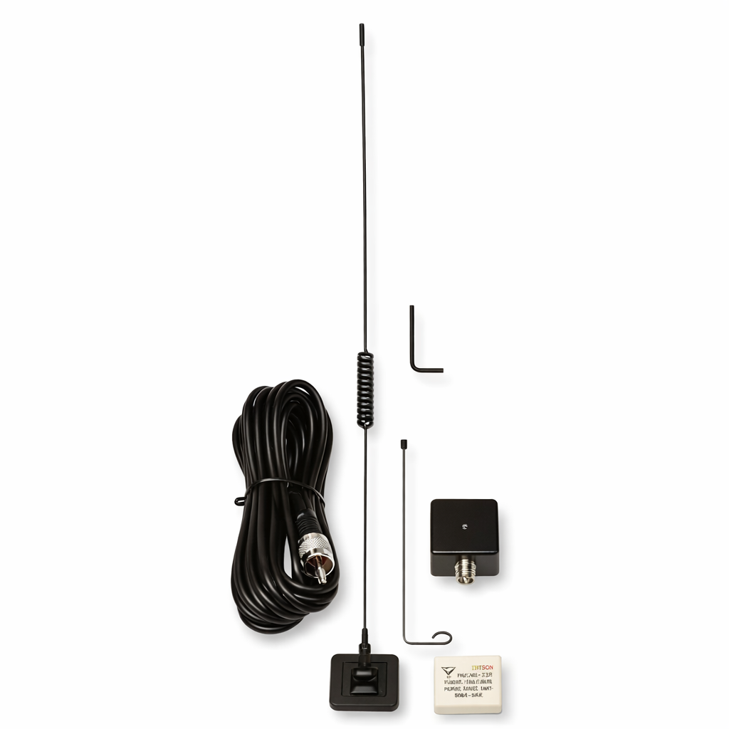 RM-151 Dual Band Glass Mount Antenna – 144/430MHz Mobile Use