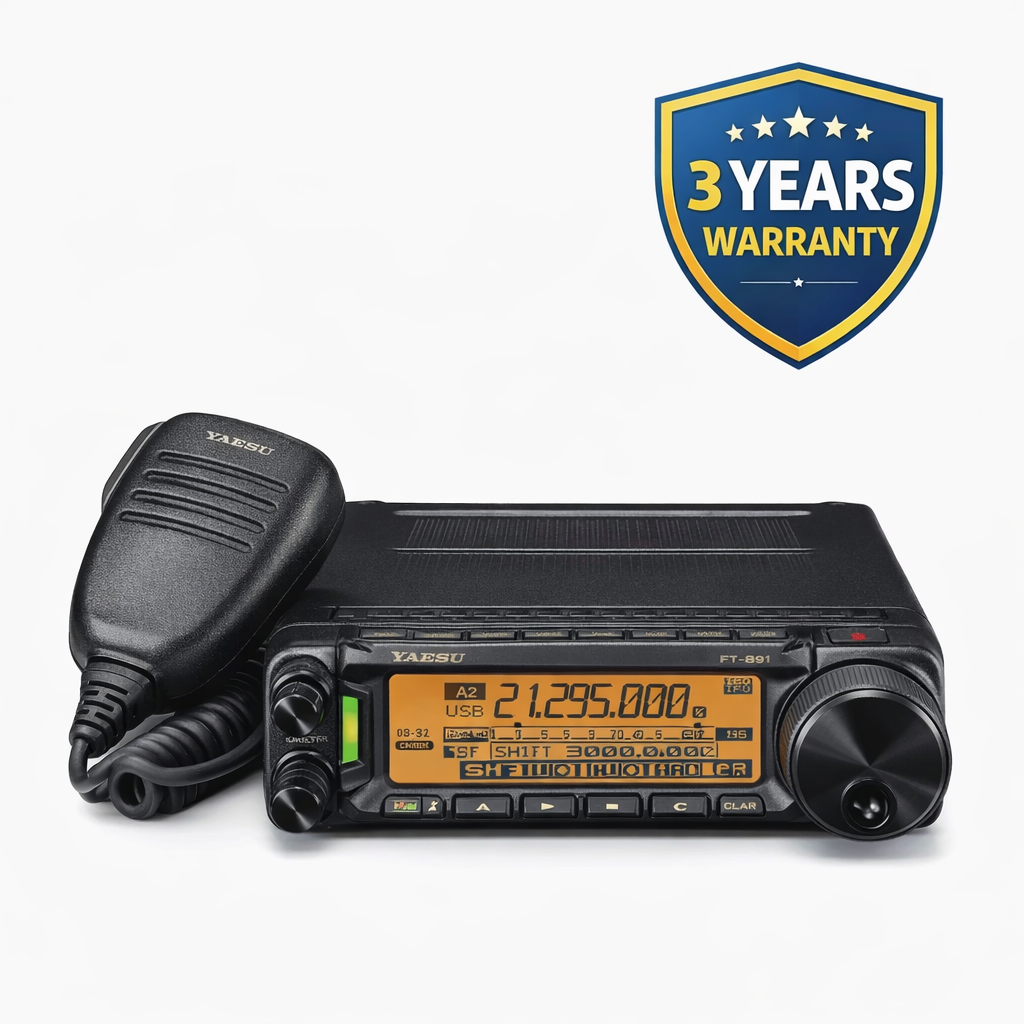 Yaesu FT-891 HF All Mode Mobile Transceiver – 100W Compact Radio