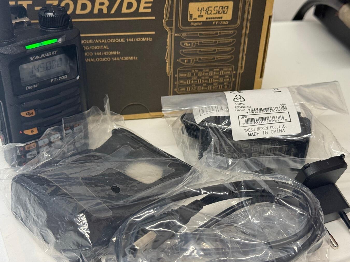 FT-70D YAESU | アマチュア無線八重洲無線 FT-70DエアバンドSP（液晶