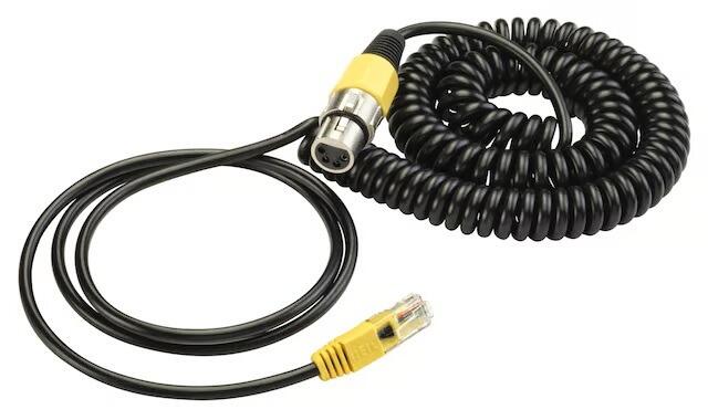 Heil CH-1-YM coiled cable for Yaesu RJ45 transceivers