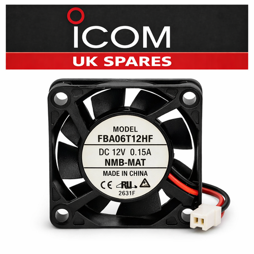 ICOM .706.007 / FBA06T12HF Cooling Fan Assembly - Radioworld UK