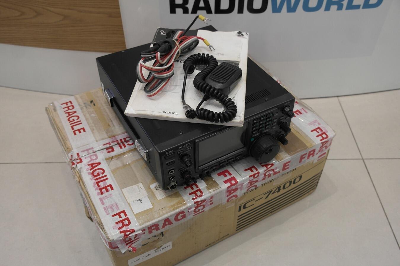 Second Hand Icom IC-7400 HF/6m/2m Transceiver – 100W All-Mode Base