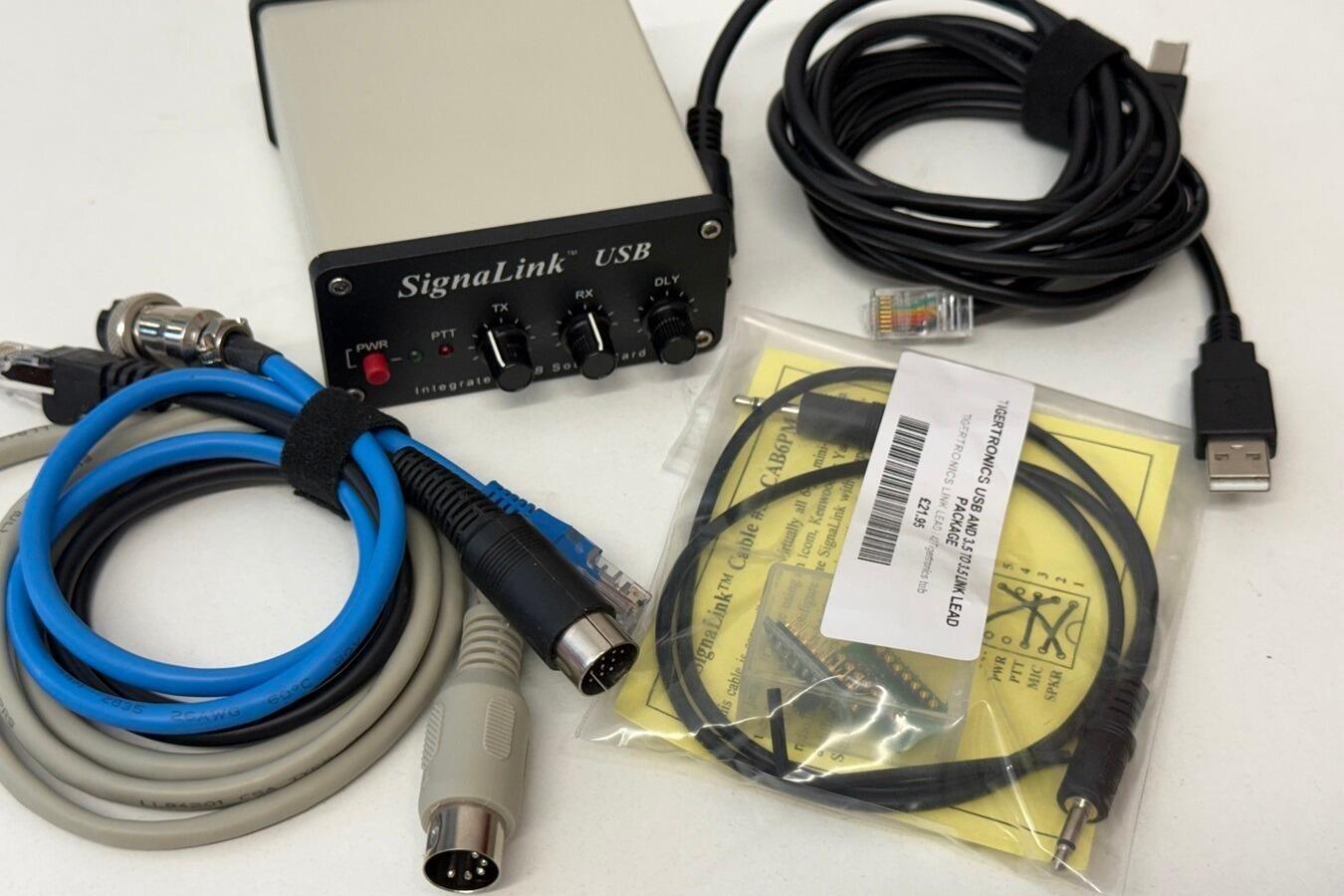 Second hand Tigertronics SignaLink USB SL‑USB‑5PD radio interface