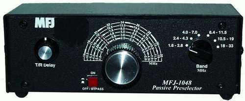 Mfj-1048 transceiver passive preselector 1.6-33 mhz