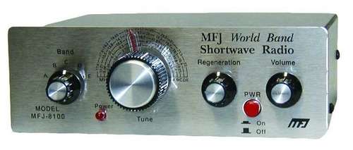 Mfj-8100w world band swl receiver wired