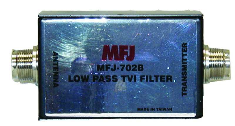 MFJ-702B - 200 Watt Low Pass TVI Filter