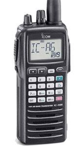 Icom IC-A6 Handheld Airband Transceiver With 8.33kHz Dual Channe