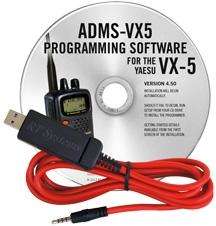 Yaesu vx-5 programming software and usb-57a cable
