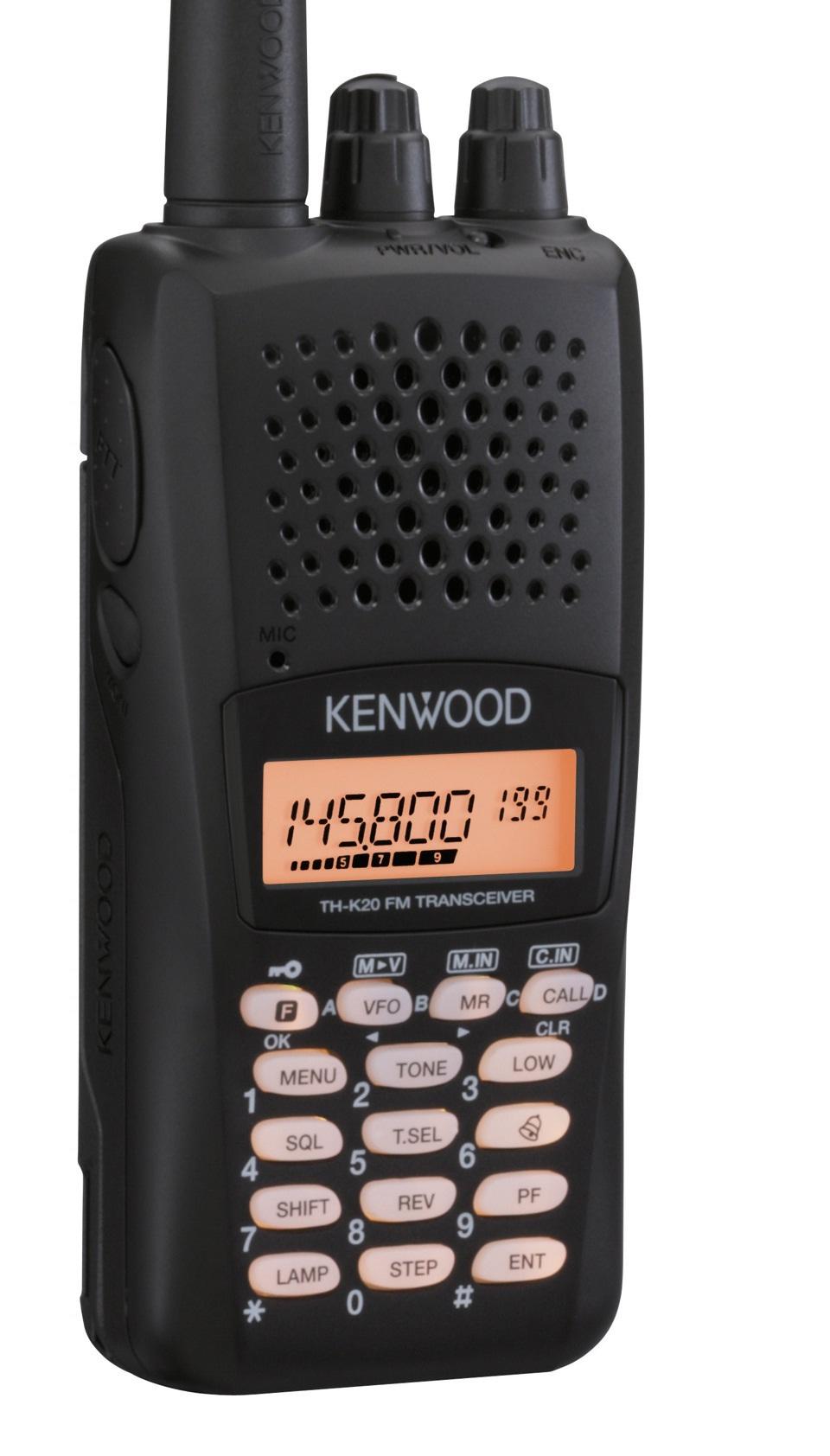 Kenwood TH-K40E 70cm FM 5W Handheld