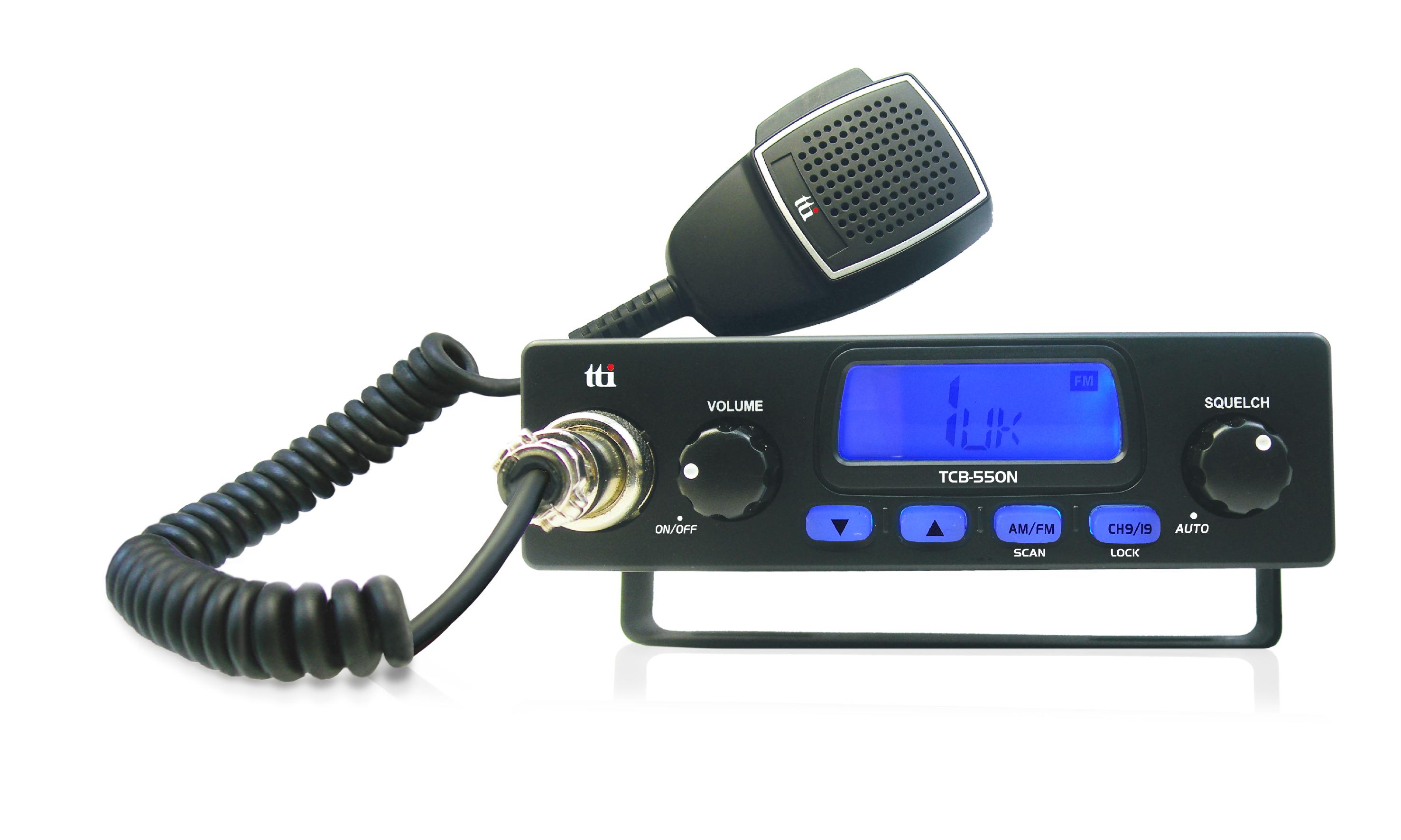 TTI TCB-550N Compact FM/AM Mobile CB Transceiver