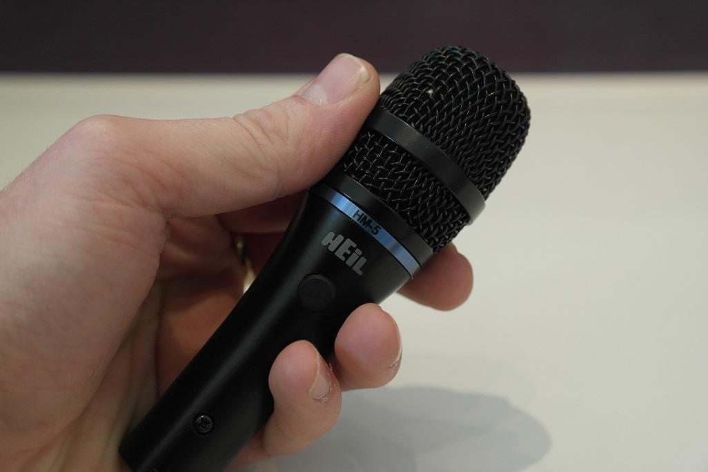 Second Hand HM5 Heil Handi Mic with HC5 insert radioworld