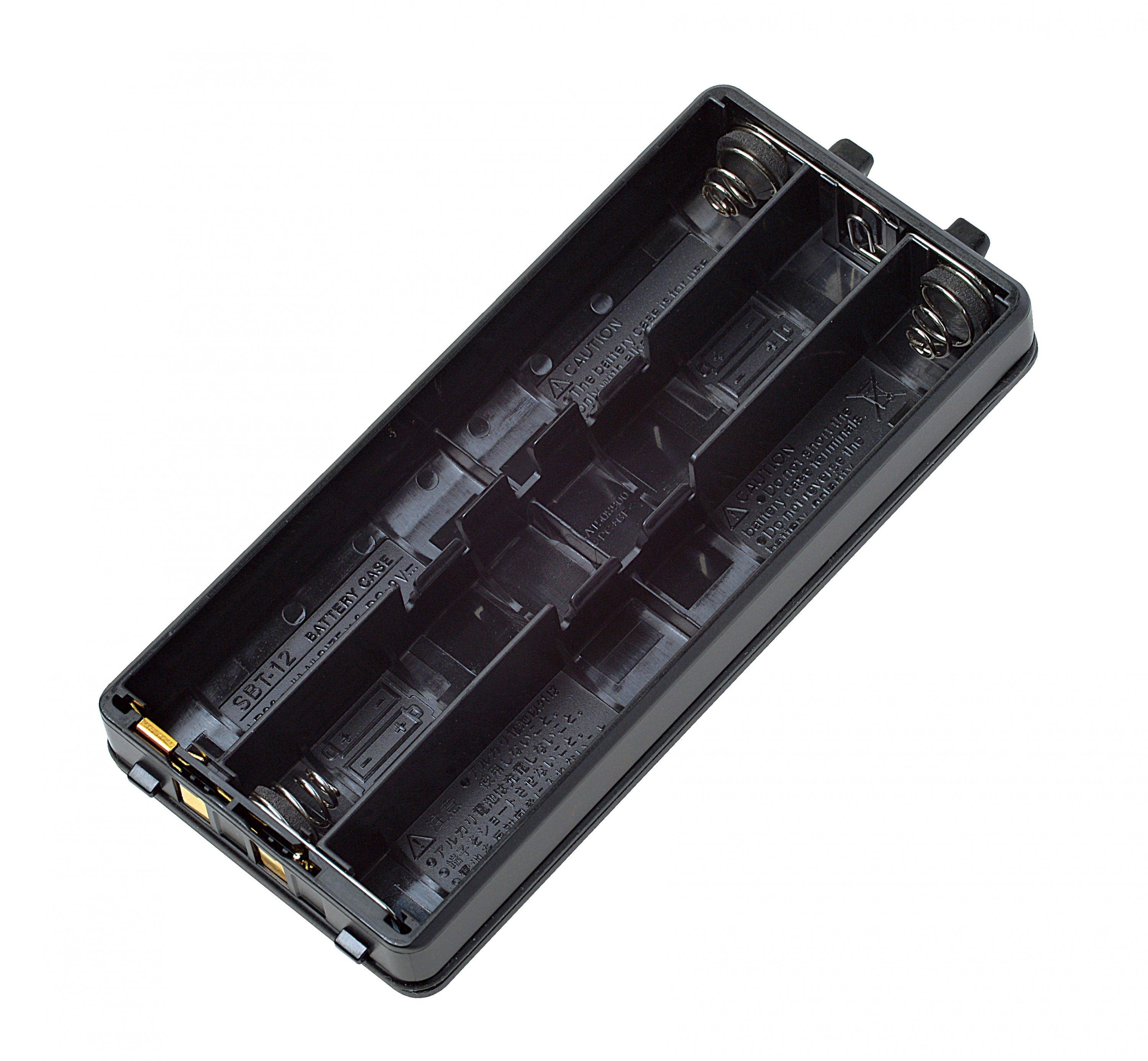 Yaesu SBT-12 Alkaline battery Tray for FTA-750L & FTA-550L/AA