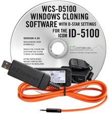 WCS-D5100-DATA Programming Software and USB-RTS05 data cable for