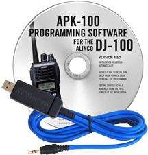 Alinco dj-100 programming software and usb-29a cable