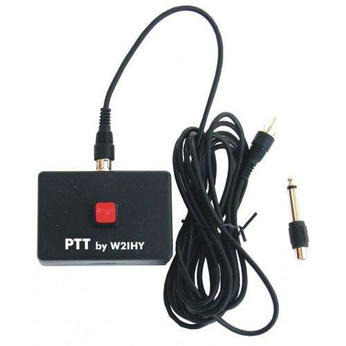 W2ihy ptt switch connects directly to most radios and w2ihy audio gear