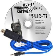 WCS-T7 Programming Software and USB-29A cable for the Icom IC-T7