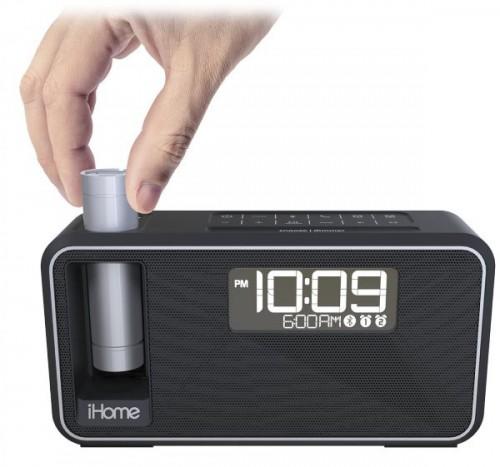 iHome iKN105BC  Dual Charge Bluetooth NFC Stereo Alarm Clock - B