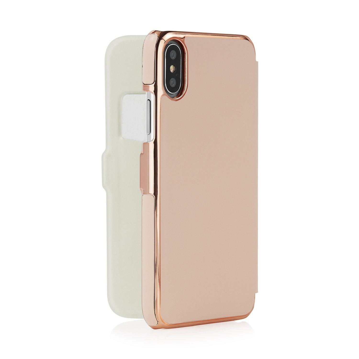 iPhone X Slim Wallet - Dusty Pink