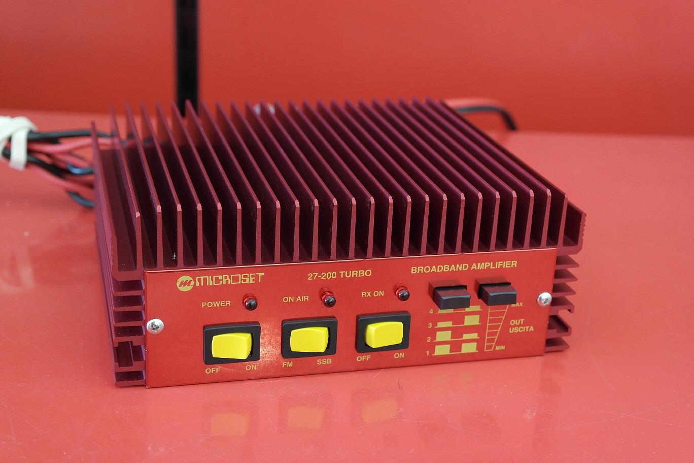 Second Hand Microset 27200T Wideband HF Power Amplifier