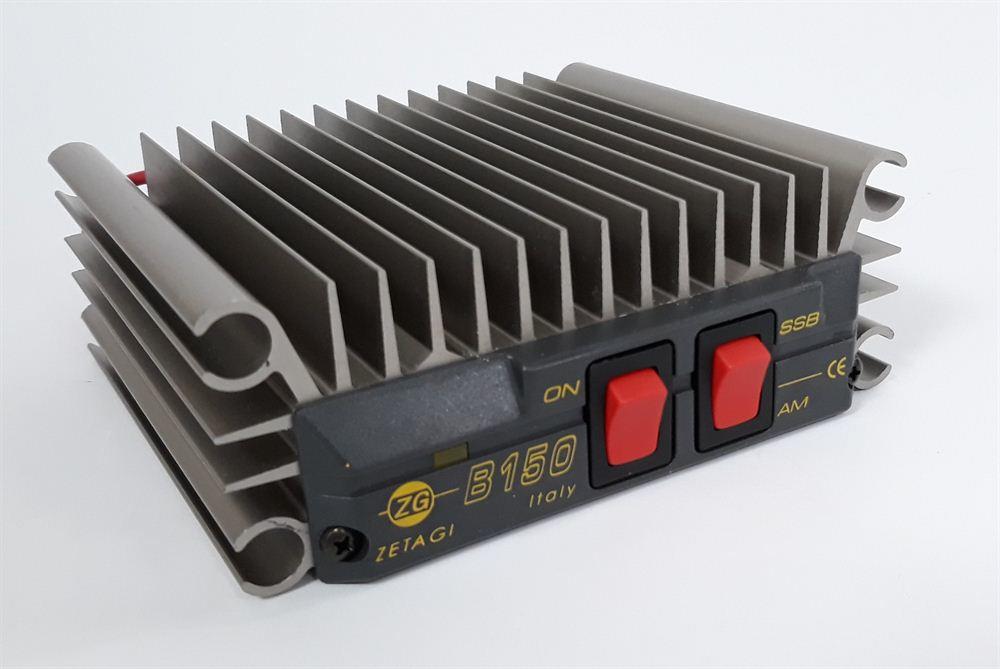 ZETAGI B150R POWER AMPLIFIER - 100W AM/FM, 200W SSB MAX. s1