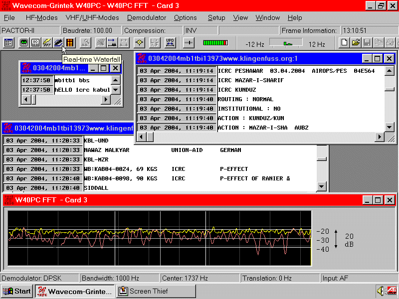 Digital Data Decoder Screenshots on USB Stick