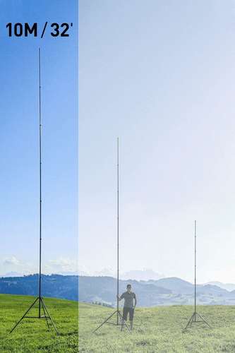 Buddipole 10m mastwerks?? tripod and mast system