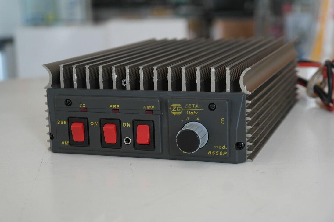 Second Hand Zetagi B-550P 300W AM/FM PEP 600W SBB Linear Amplifier With Preamp 1
