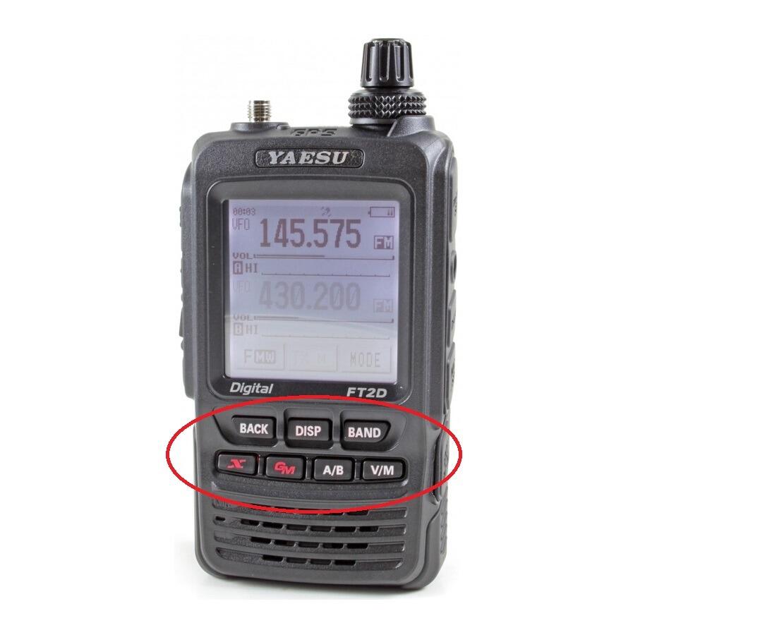 Yaesu FT2D Replacement Keypad - Radioworld UK