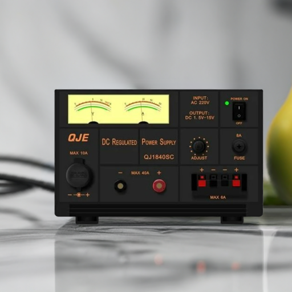 Qje qj1840sc (40 amp) 12 volts linear power supply unit