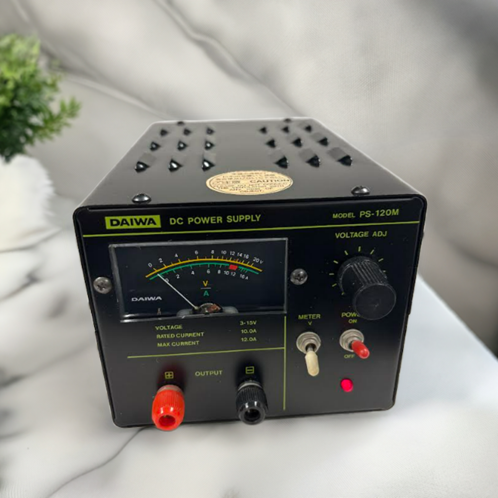 Second Hand Daiwa PS-120MII is a reliable 10A power supply