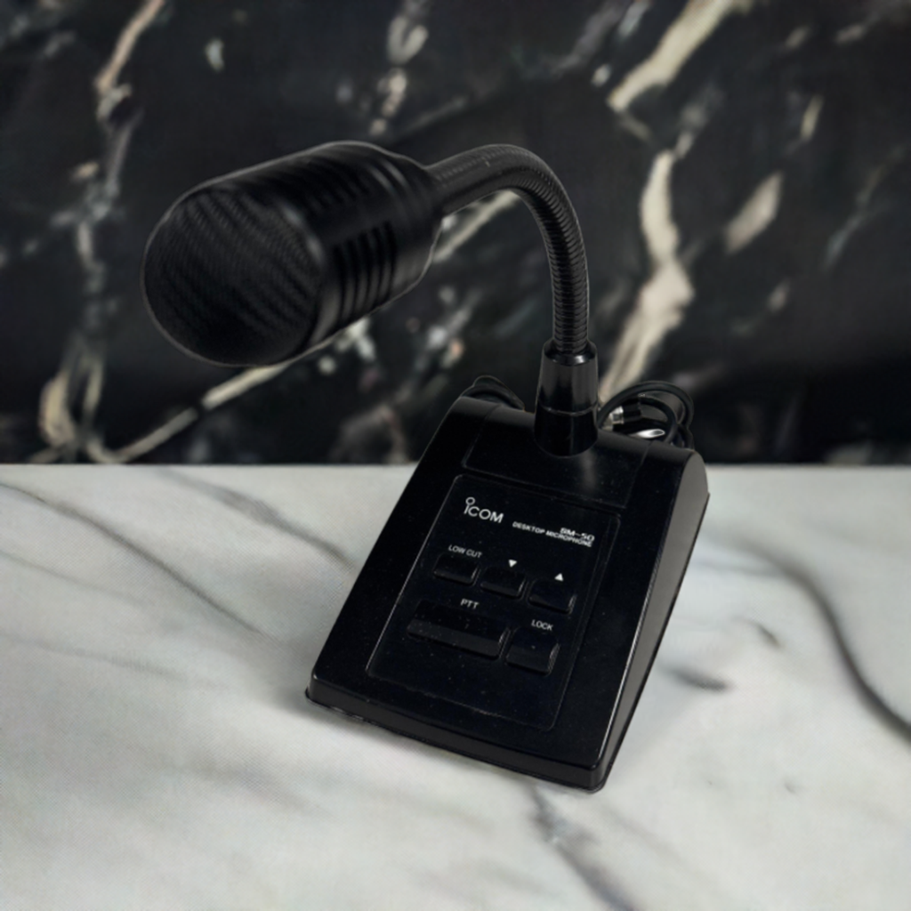 Second Hand Icom SM-50 Desk Microphone | Radioworld UK