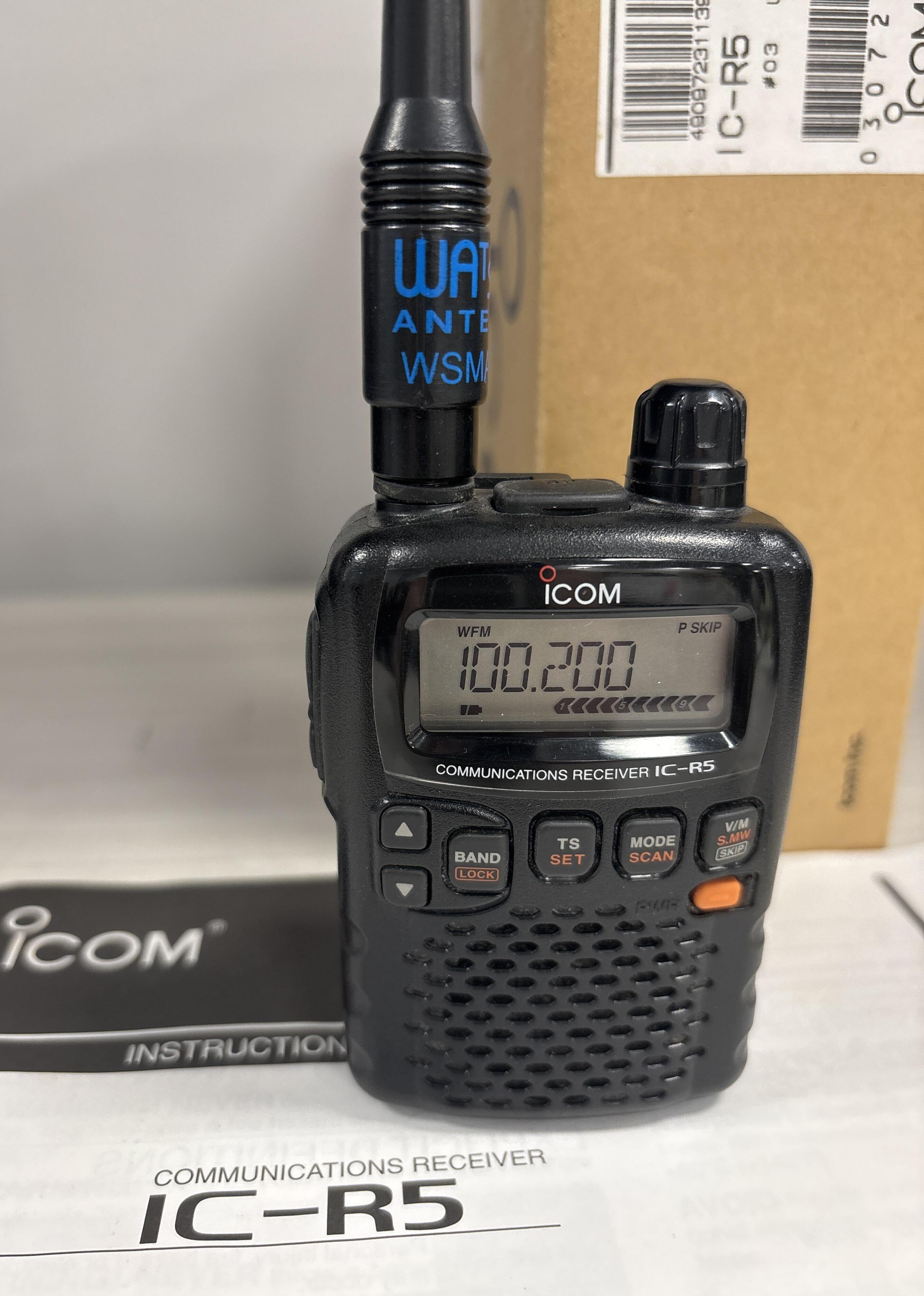 ICOM 受信機 IC-R5 ICOMの受信機IC-R5
