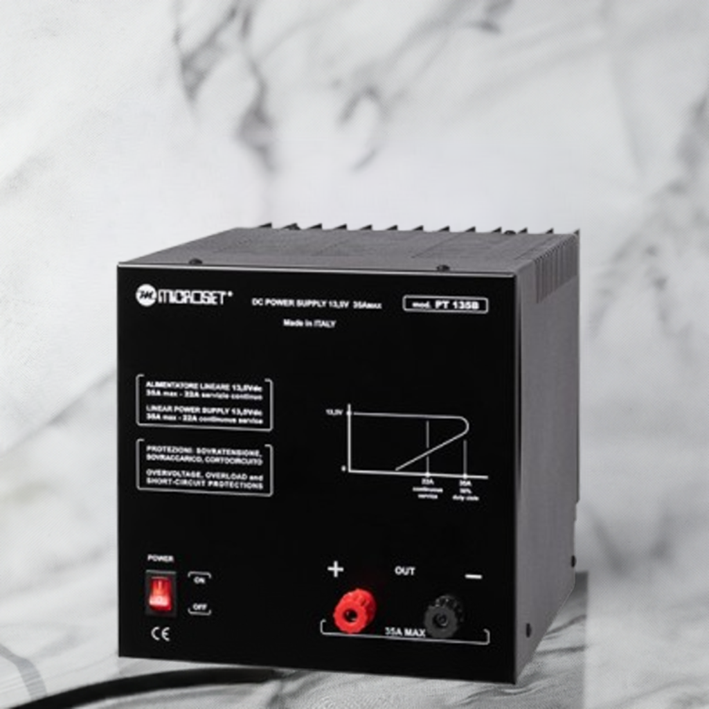 Microset PT-135b is a 35Amp linear power supply - Radioworld UK