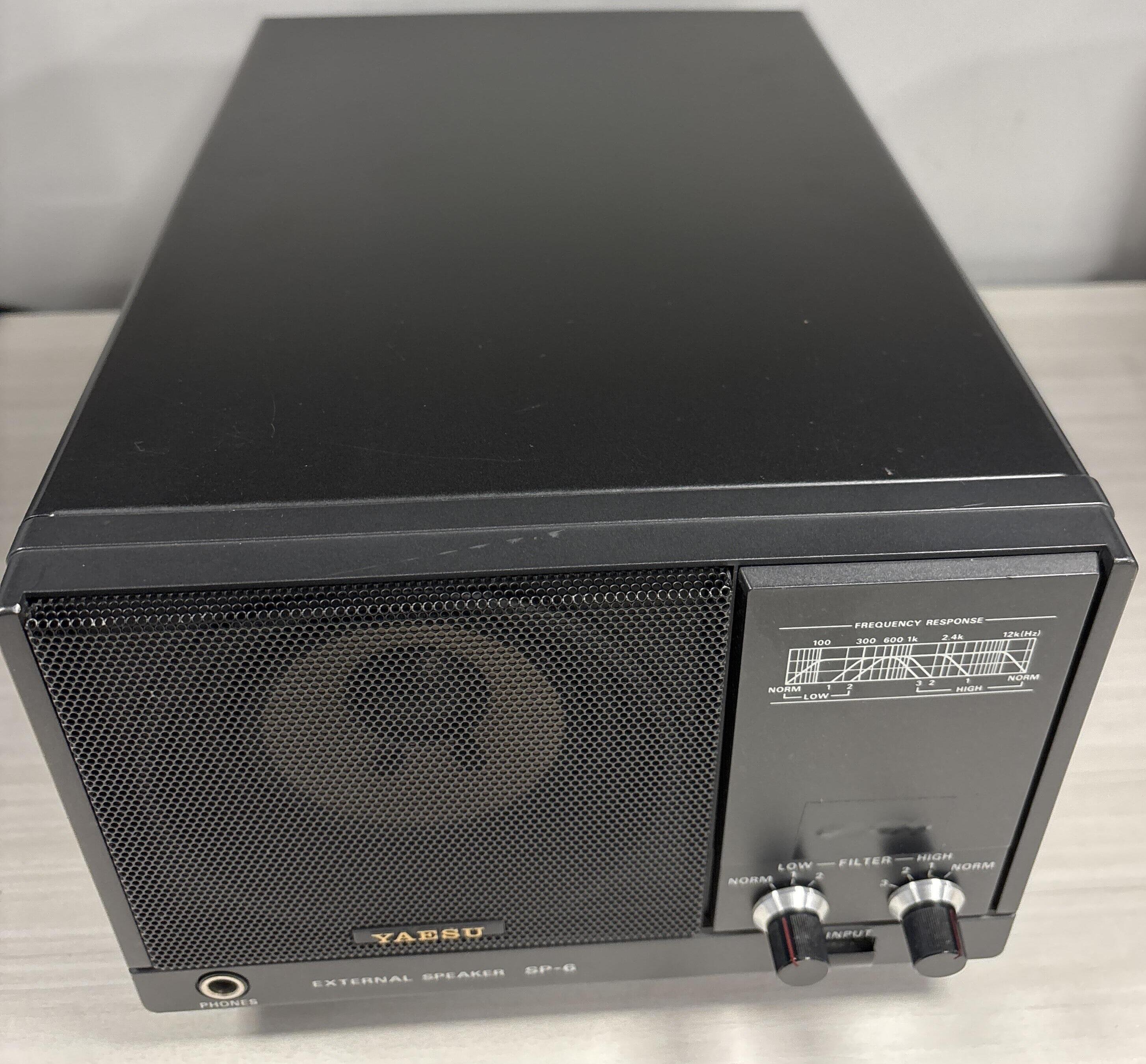 ユウ Second Hand Yaesu SP-6 Desktop Communications Speaker - Radioworld UK
