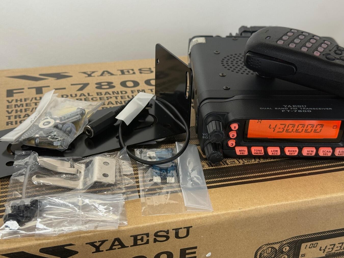 STANDARD FT-7800 144/430 20W　(USED) STANDARD FT-7800 144/430 20W (USED) （Second Hand Yaesu FT