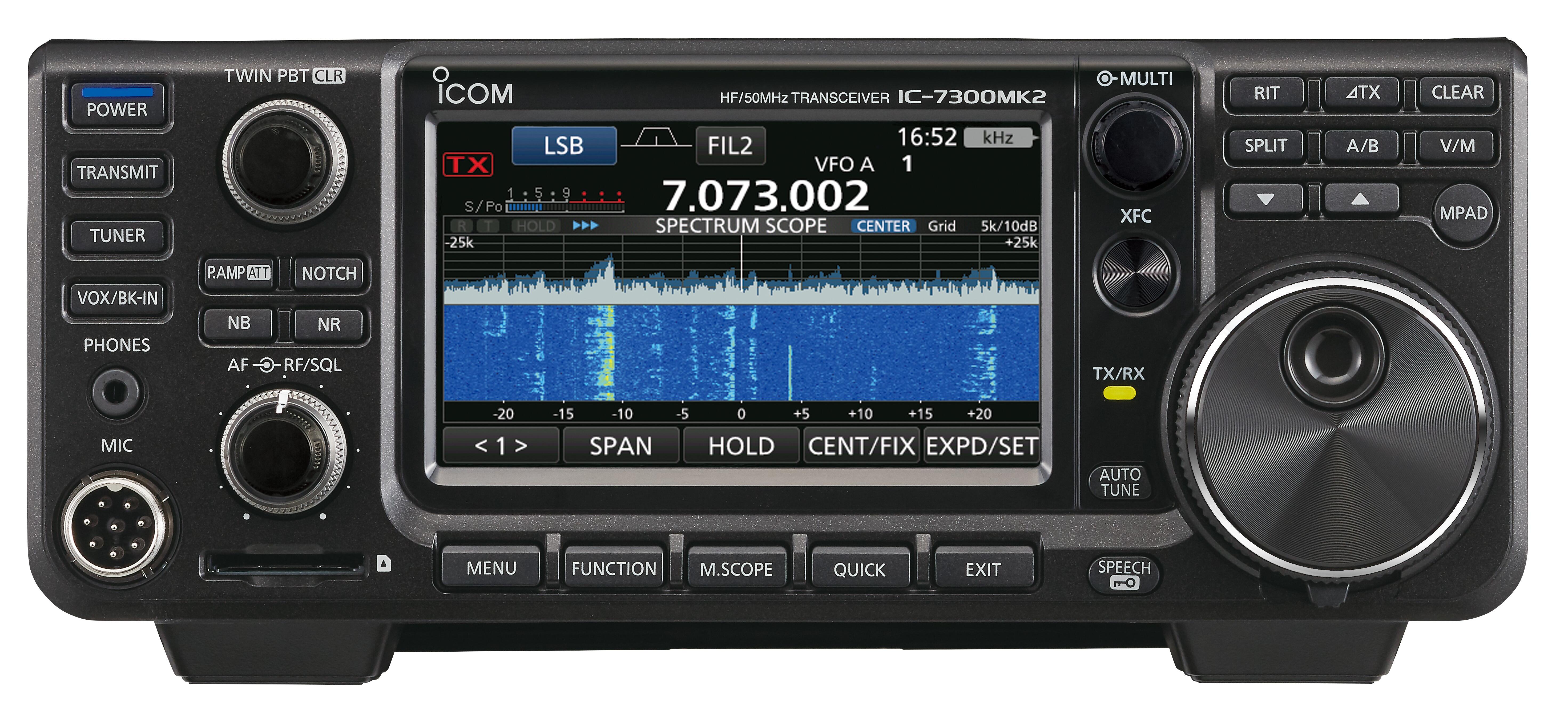 Icom IC-7300MK2 HF/50/70 MHz Transceiver | Pre-Order Now