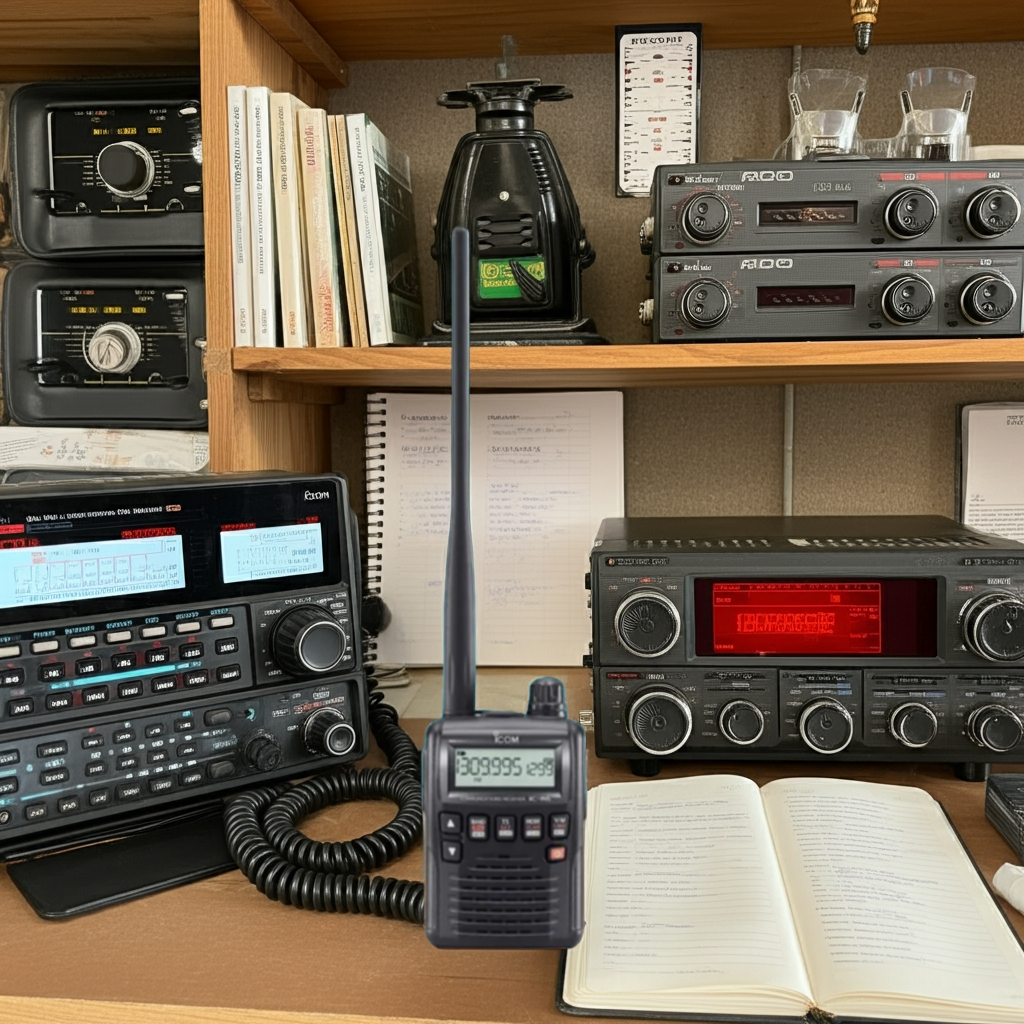 icom　ic-r6 An SWL's review of the Icom IC-R6 Sport 16 wideband handheld