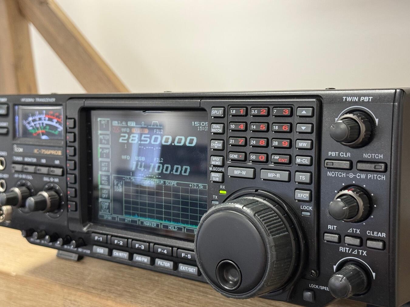 Second Hand Icom IC-756PROIII HF/50MHz Transceiver – High