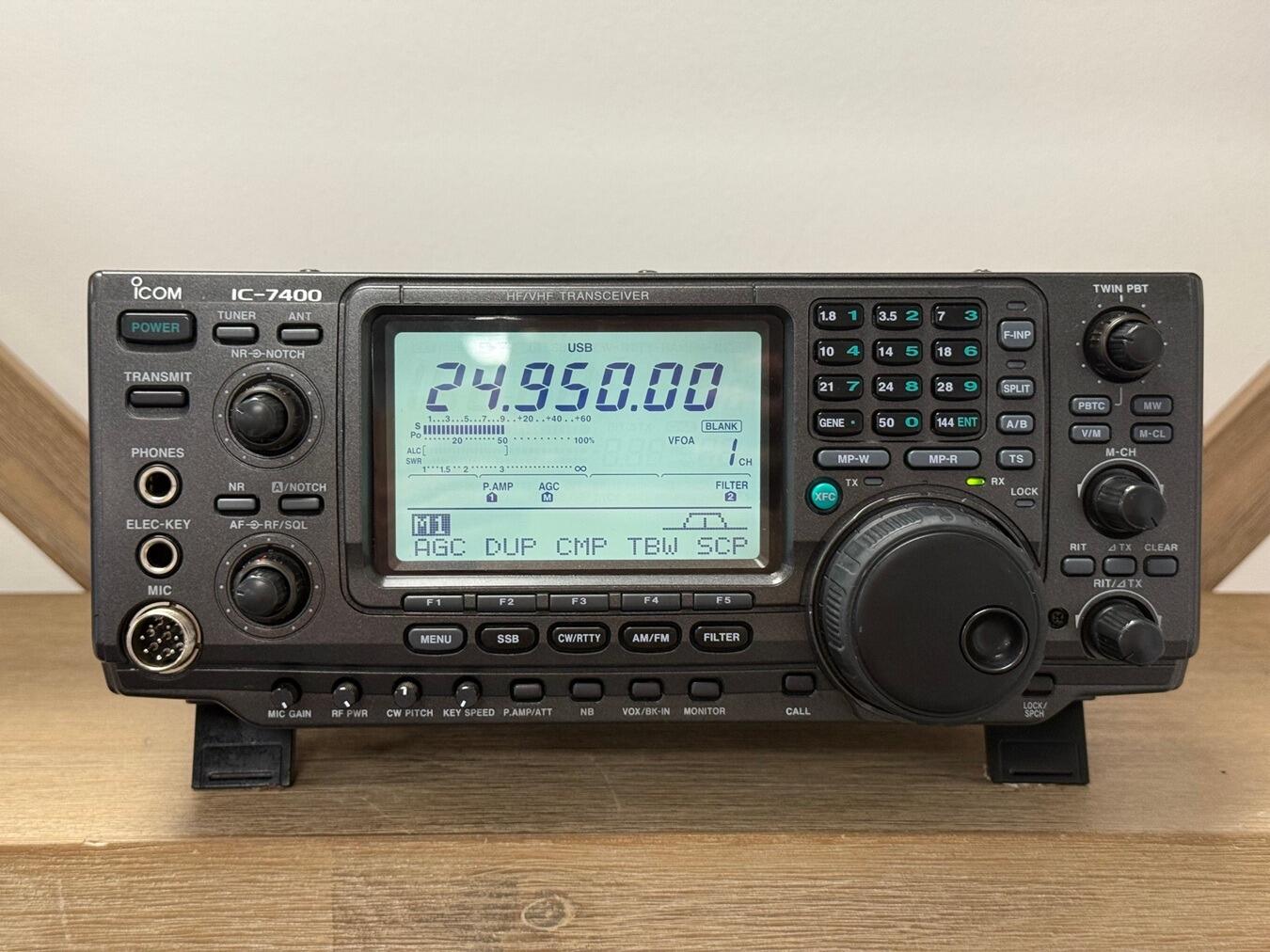 Icom IC-7400 トランシーバー ICOM IC-7400 All Mode Transceiver HF 50MHz 144MHz Auto