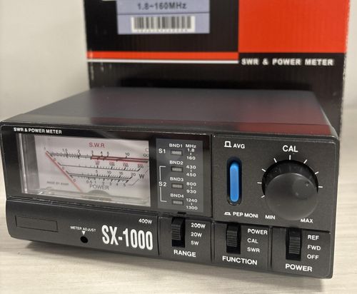 NO.09 ④/ Hansen SWR& POWER METER / 中古品 まあまあ綺麗 動作未確認 中古品 Second Hand Hansen FS500H 1.8-60MHz Power SWR Meter