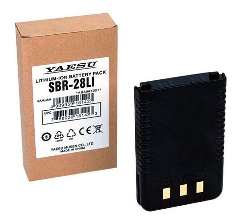 Yaesu SBR-28LI is a 7.4V 1,750mAh lithium-ion battery - Radioworld UK