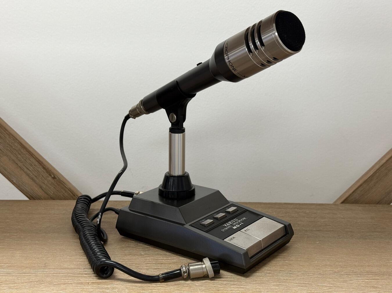 Yaesu FT-1021 &. スタンドマイクMD1 (ジャンク) Yaesu FT-1021